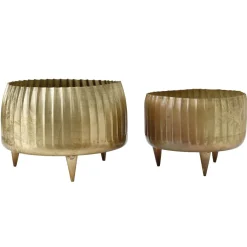 Übertopf Dekoschale XL Passion Gold Klein