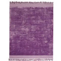 Boho Teppich Velvet Touch 160 x 230 cm Lila