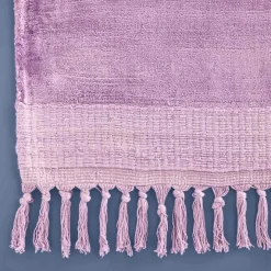 Boho Teppich Velvet Touch 160 x 230 cm Lila