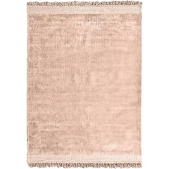 Boho Teppich Velvet Touch 160 x 230 cm Rosa