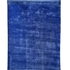 Boho Teppich Velvet Touch 160 x 230 cm Dunkelblau