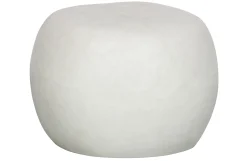 Couchtisch Beistelltisch Outdoor Pebble Klein Betonoptik Weiß