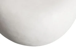 Couchtisch Beistelltisch Outdoor Pebble Klein Betonoptik Weiß