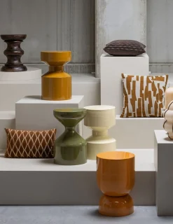 Couchtisch Beistelltisch Shapes 2.0 Metall Orange