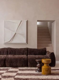 Couchtisch Beistelltisch Shapes 2.0 Mangoholz Dunkelbraun