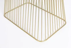 Couchtisch Beistelltisch No Offence Gold Dusky Pink Metall/Emaille