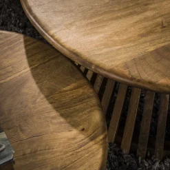 Couchtisch Retro Tweak Konisch Mangoholz Groß