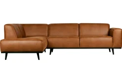 Ecksofa Recycle Leder Statement Cognac Links 274 x 210