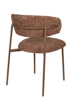 2er Set Retro Esszimmerstühle Claes Walnussholzoptik Terra