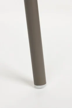 4er Set Retro Esszimmerstuhl Schalenstuhl Jessica in Grau