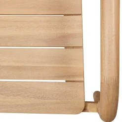 Essgruppe Gartentisch Outdoortisch Kris Akazienholz 215 cm + 4 Stühle Boru