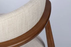 Essgruppe Travertin Tisch Tivoli + 6 Esszimmerstühle Linea