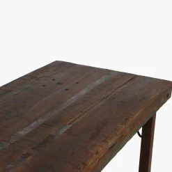 Esstisch Outdoortisch 165/70 Markttisch Vintage Klapptisch Braun