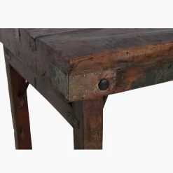 Esstisch Outdoortisch 165/70 Markttisch Vintage Klapptisch Braun