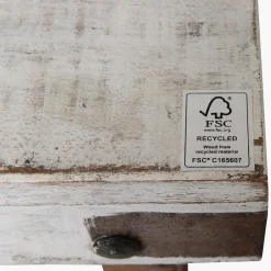 Esstisch Outdoortisch 165/75 Markttisch Vintage Klapptisch Weiß