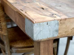 Esstisch Outdoortisch 175/60 Markttisch Vintage Klapptisch Braun