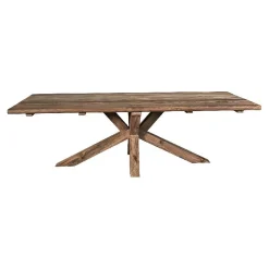 Esstisch Outdoortisch Bali Recyceltes Teakholz Massiv 250/100/6