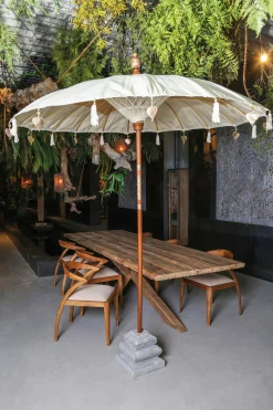 Esstisch Outdoortisch Bali Recyceltes Teakholz Massiv 250/100/6