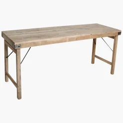 Esstisch Outdoortisch Markttisch Vintage Klapptisch Limewash 170/60