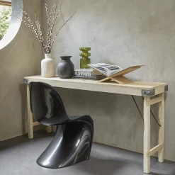 Esstisch Outdoortisch Markttisch Vintage Klapptisch Limewash 170/60