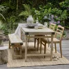 Esstisch Outdoortisch Markttisch Vintage Klapptisch Limewash 165/75