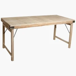 Esstisch Outdoortisch Markttisch Vintage Klapptisch Limewash 165/75