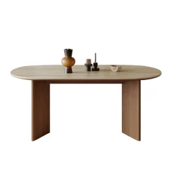 Esstisch Tivoli Travertin Keramik Massivholz Esche 180