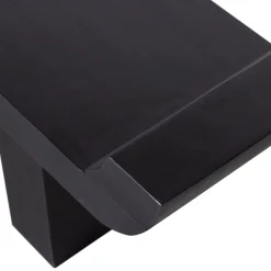 Esstischbank Sitzbank Japandi Lox 180 cm Mangholz schwarz