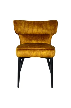 Esstischstuhl Esszimmerstuhl Zinno Gold-Braun