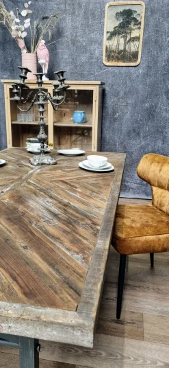 Esstischstuhl Esszimmerstuhl Zinno Gold-Braun