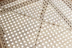 Esszimmerstuhl Armlehnstuhl Nova Teak Rattan Wiener Geflecht