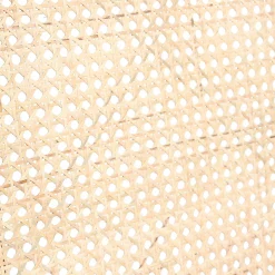 Esszimmerstuhl Novita Teak Rattan Wiener Geflecht Braun