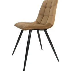 Esszimmerstuhl Squares Velvet Ocker