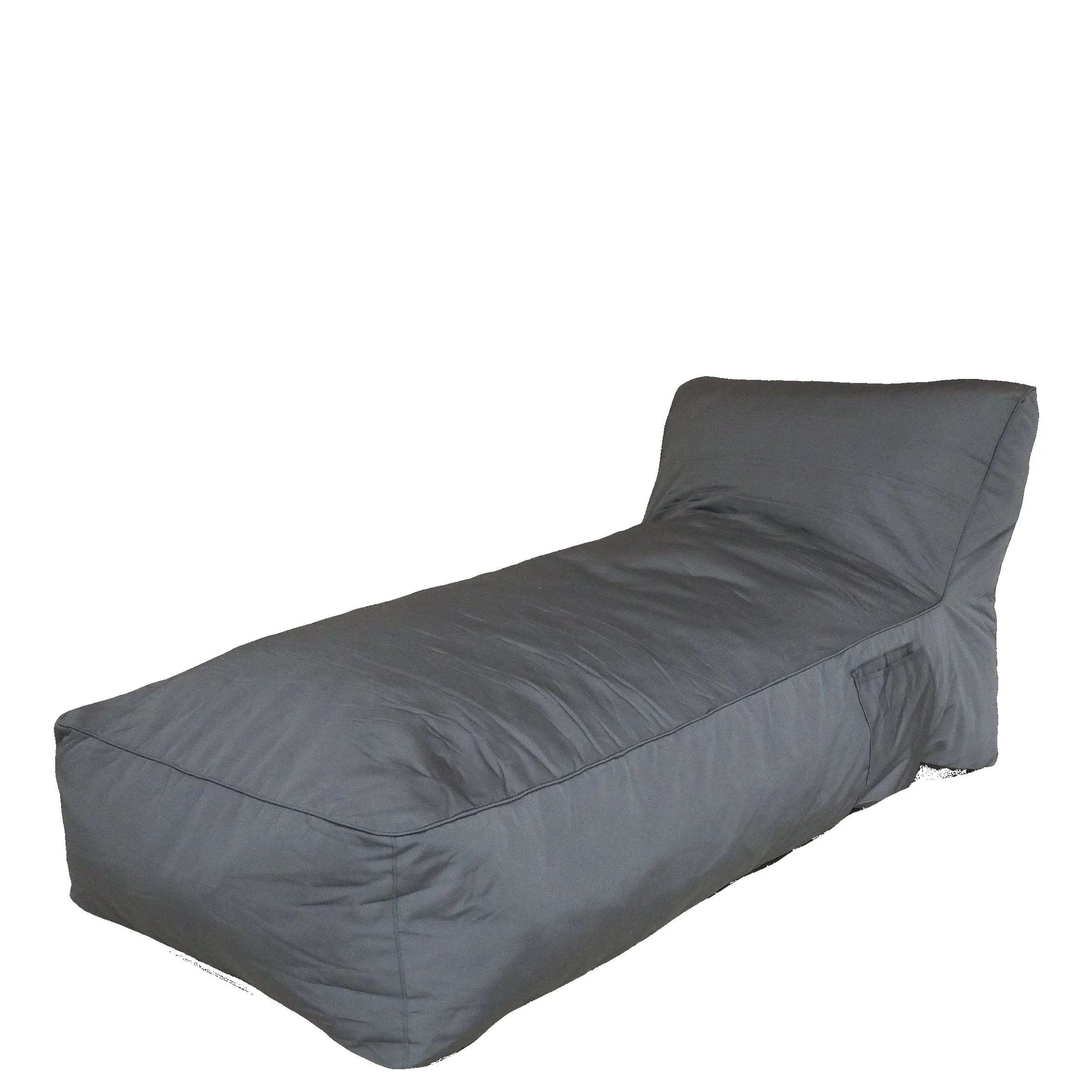 Garten Lounger Tagesbetten Outdoor Einzelliege Anthrazit