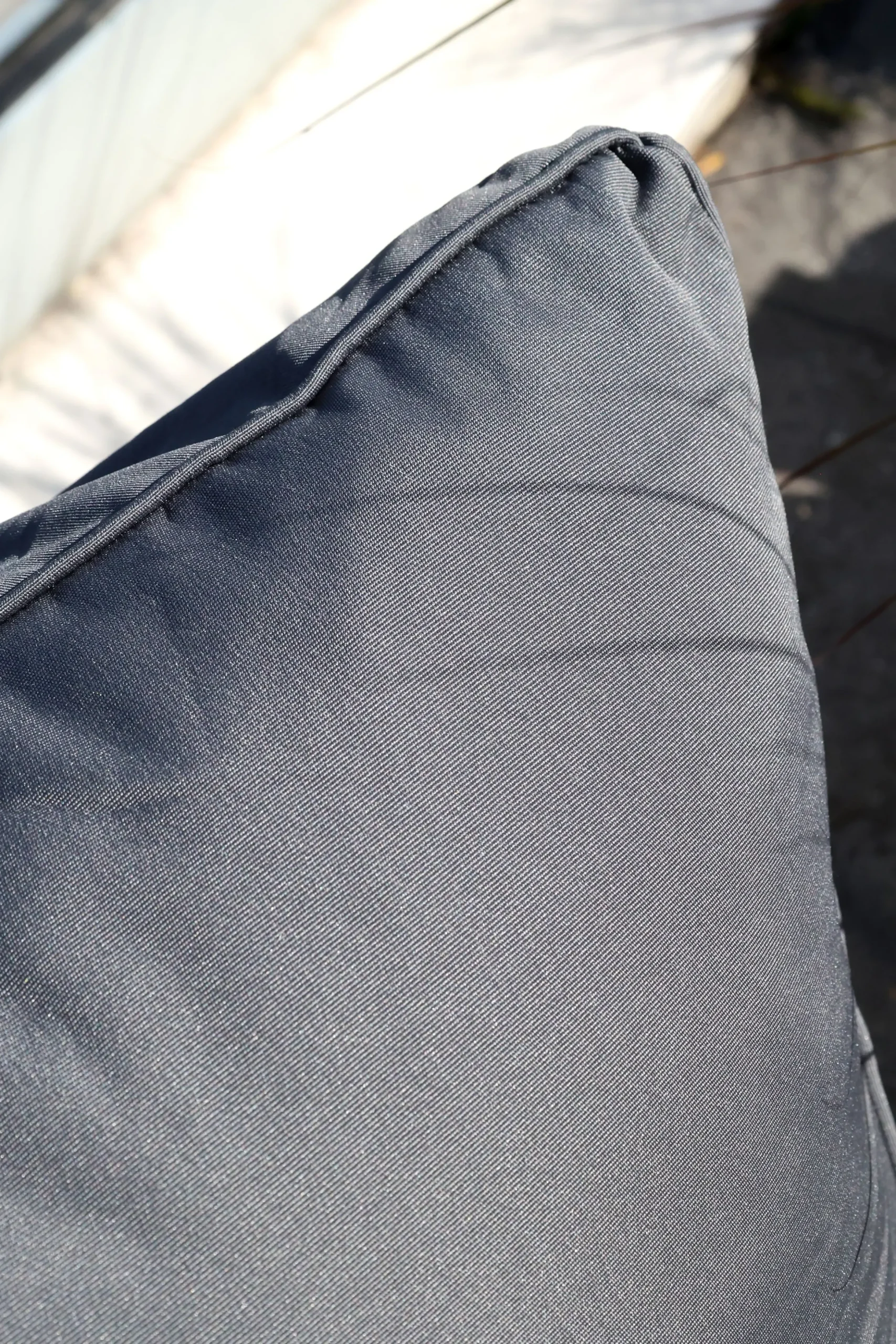 Garten Lounger Tagesbetten Outdoor Einzelliege Anthrazit