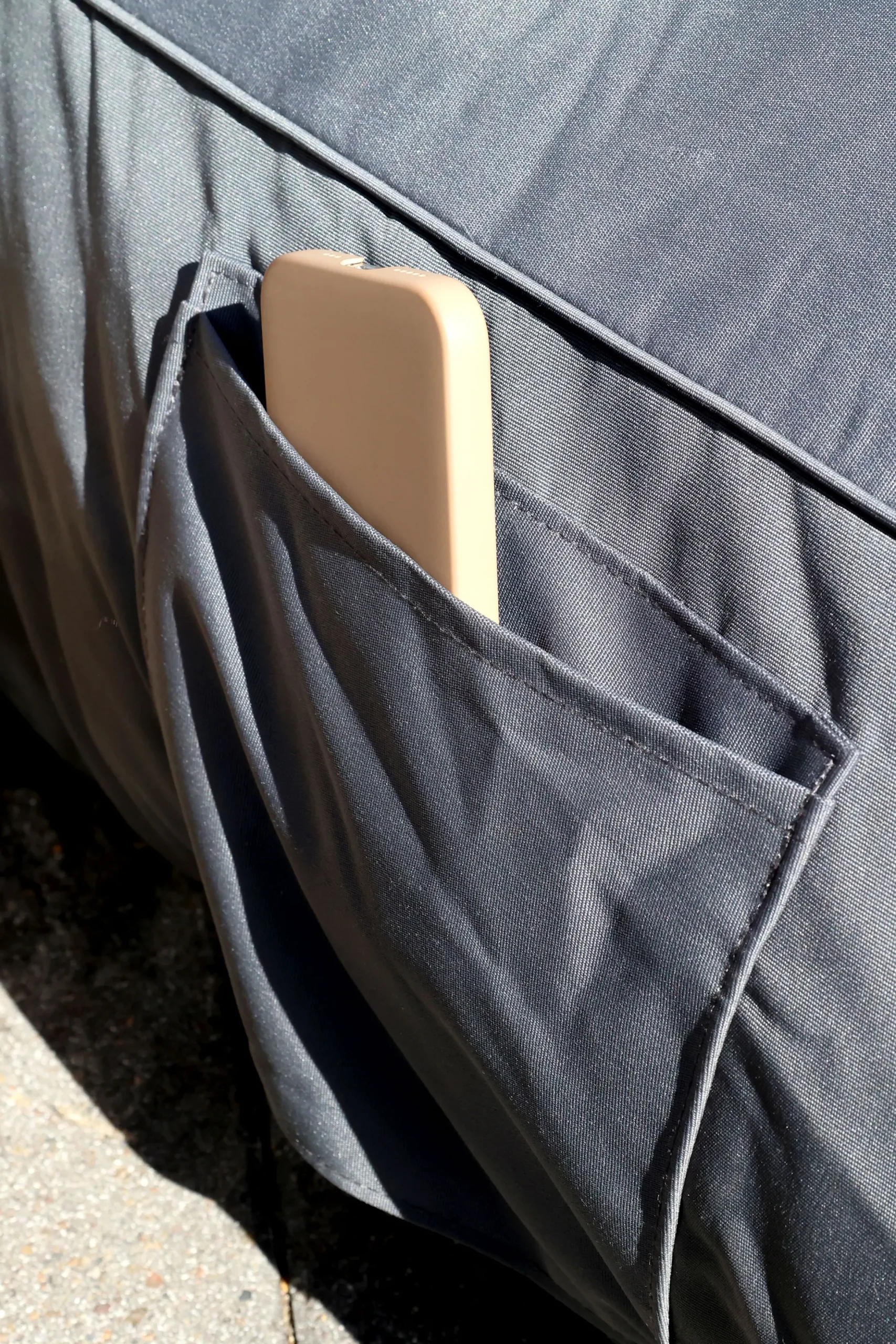 Garten Lounger Tagesbetten Outdoor Einzelliege Anthrazit