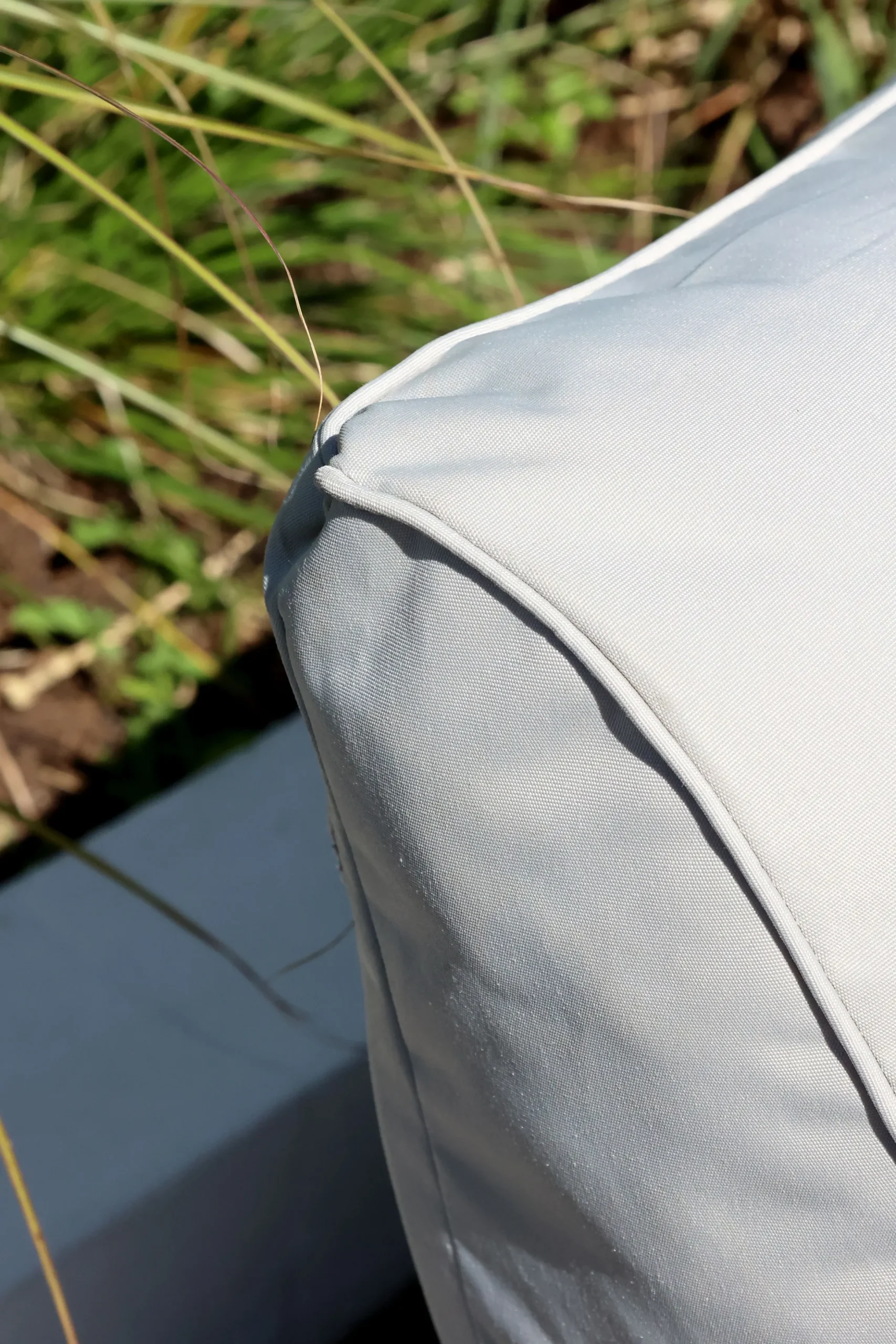 Garten Lounger Tagesbetten Outdoor Einzelliege Beige