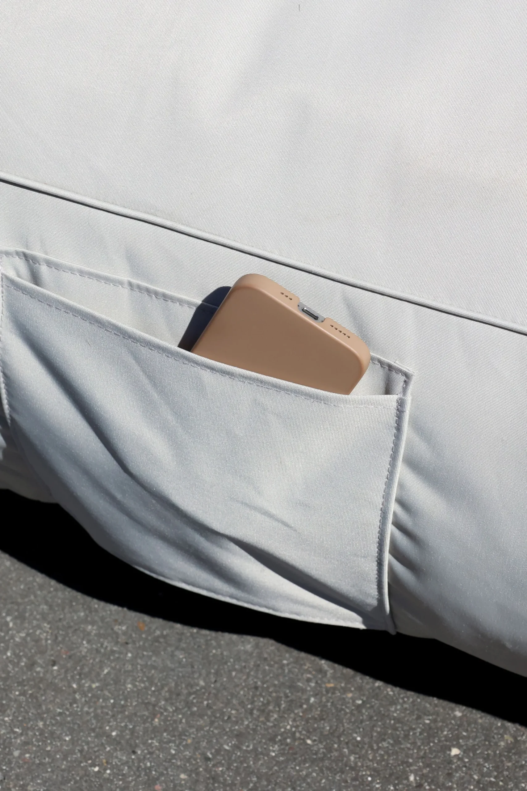 Garten Lounger Tagesbetten Outdoor Einzelliege Beige