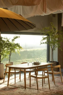 Gartentisch Outdoortisch Kris Akazienholz 215 cm