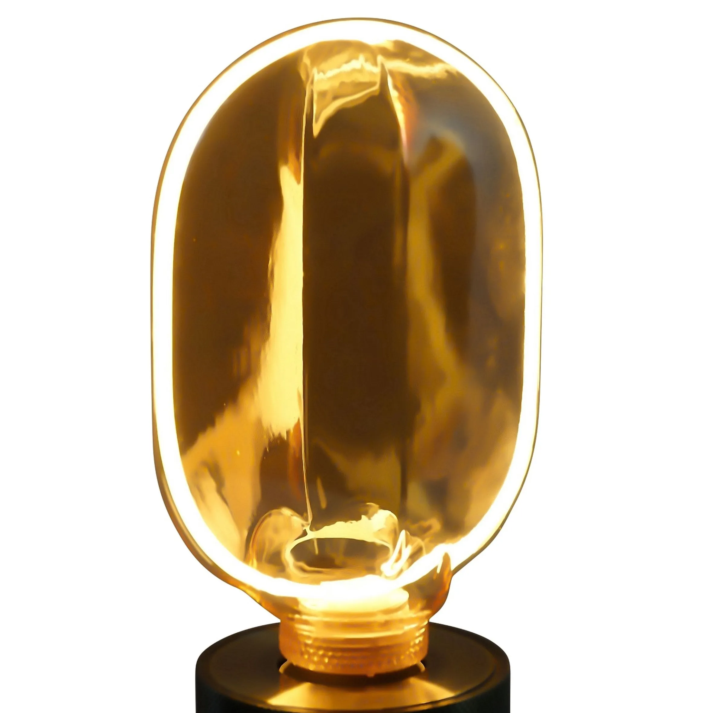 Glühbirne Vintage LED Bernstein Oval
