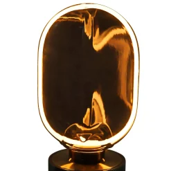 Glühbirne Vintage LED Rauchglas Oval
