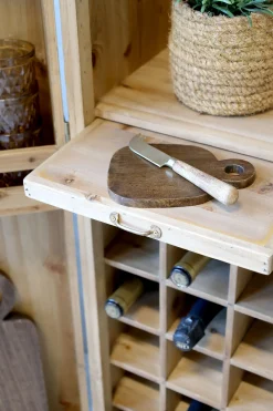 Hausbar Barschrank Squares Recyceltes Holz