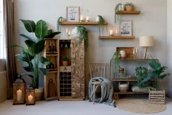 Hausbar Barschrank Squares Recyceltes Holz