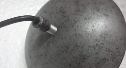 Hängelampe Bulb 3er Industrial Rauchglas Shaded Altsilber XL