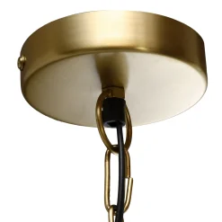 Hängelampe Golden Mesh Industrial Metall