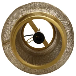 Hängelampe Golden Mesh Industrial Metall