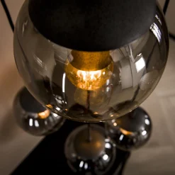 Hängelampe Shaded Bubble 5er Gestuft Rauchglas