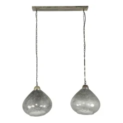 Hängelampe Vintage Industrial Clearstone 2 Schirme Ø 36cm