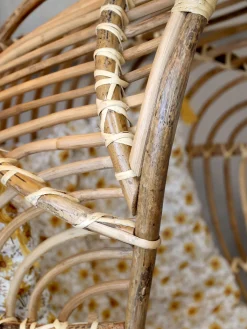 Hängesessel Hängeschaukel Boho Rattan