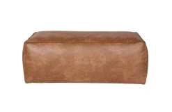 Hocker Leder Rodeo Pouf Cognac